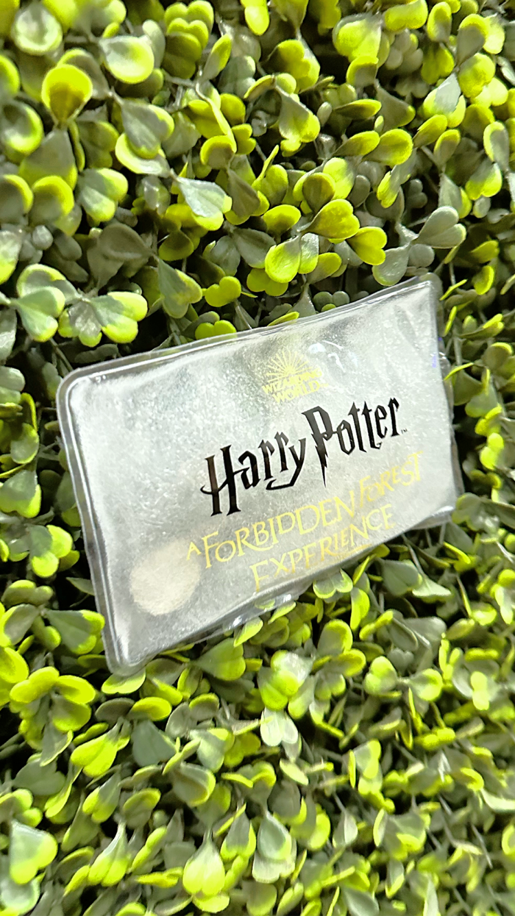 Transparent badge holder.