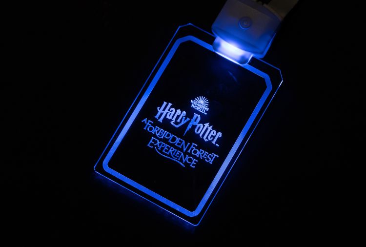 A large glow in the dark lanyard.