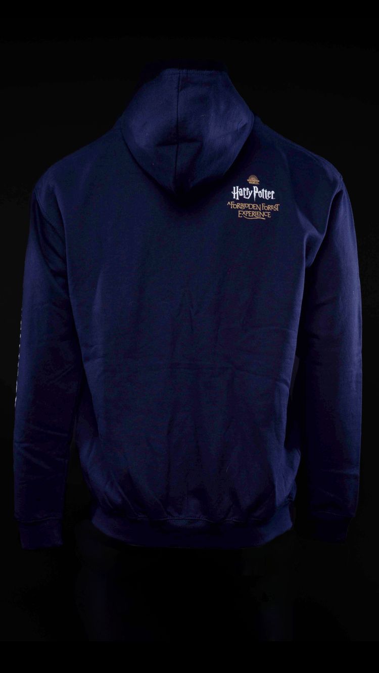 Dark blue Gryffindor hoodie front.