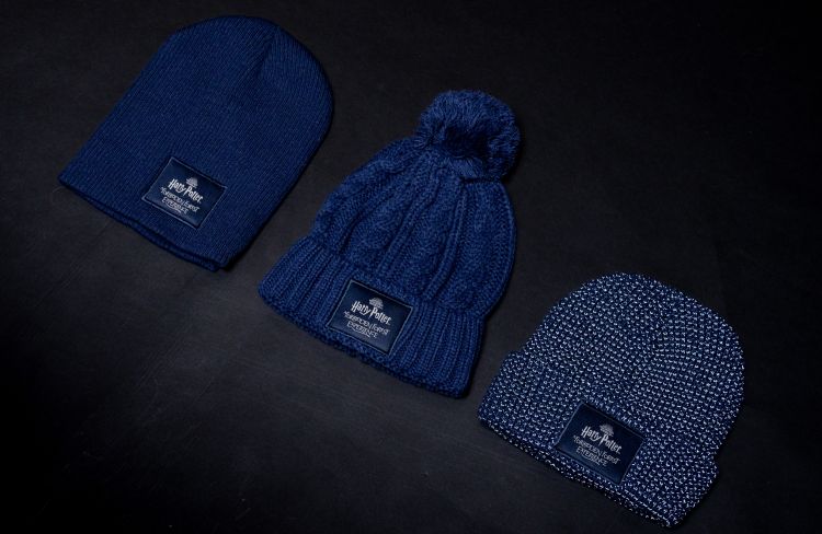 Three woolly hats.